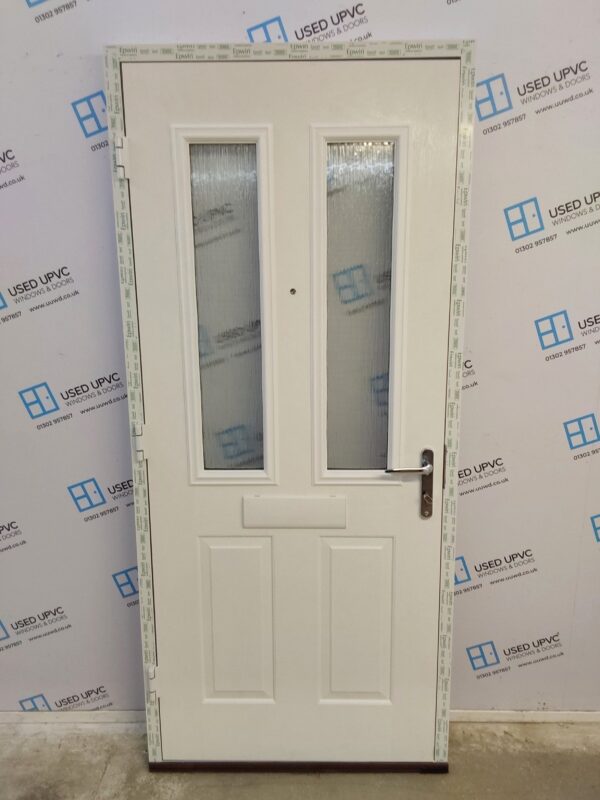 Brand New White Composite Front Door 935mm x 2100mm ND91 - Image 2