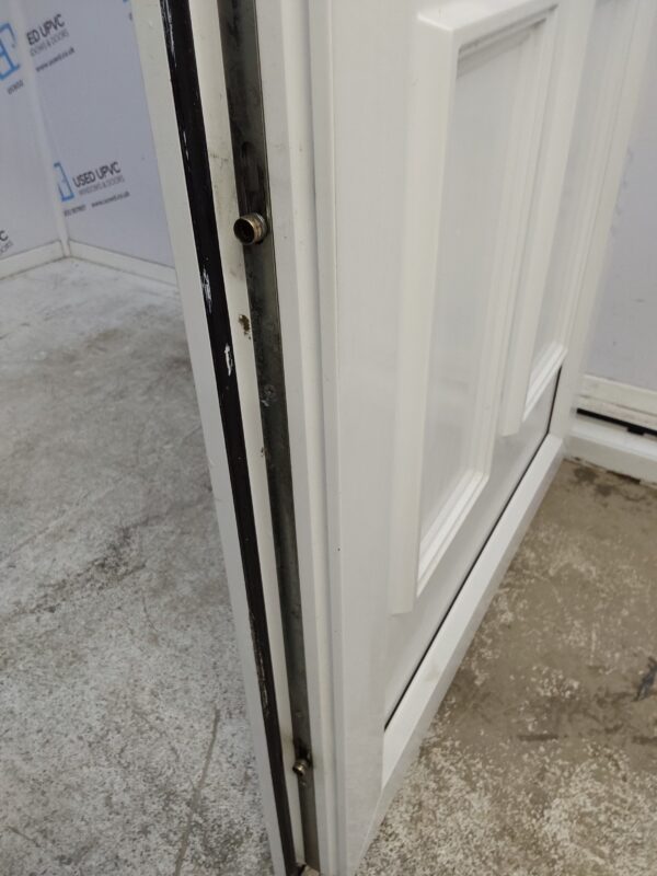 Used White Upvc Front Door 860mm x 2000mm (reduce to 850mm) 0740 - Image 6