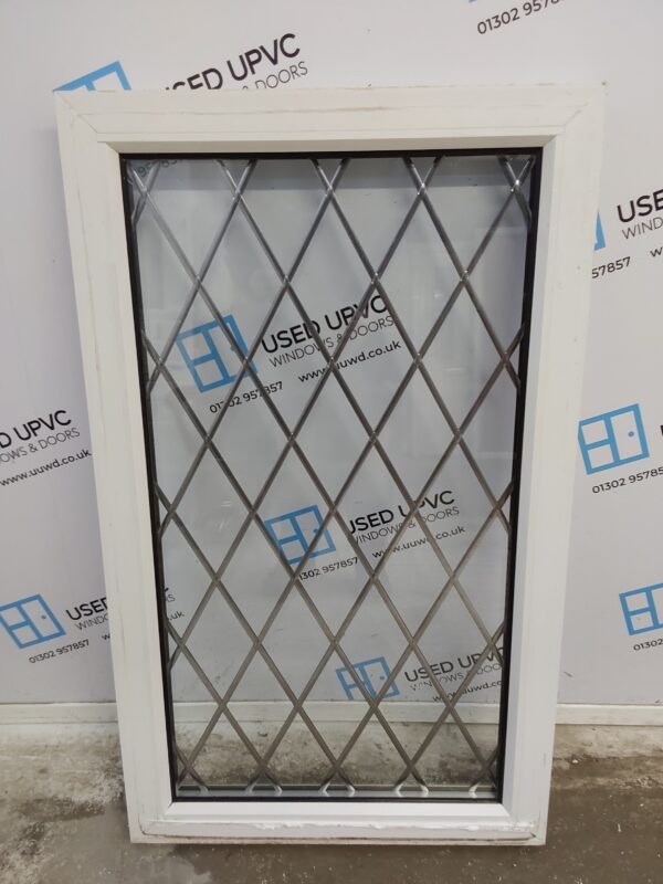 Used White Upvc Window 630mm x 1055mm W0352 - Image 2