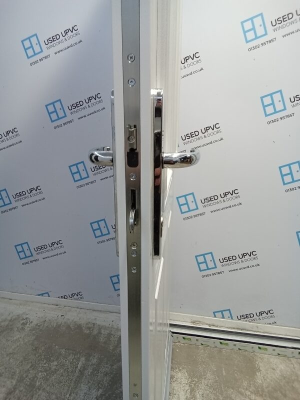 Brand New White Composite Back Door 850mm x 2065mm C1ND08 - Image 5