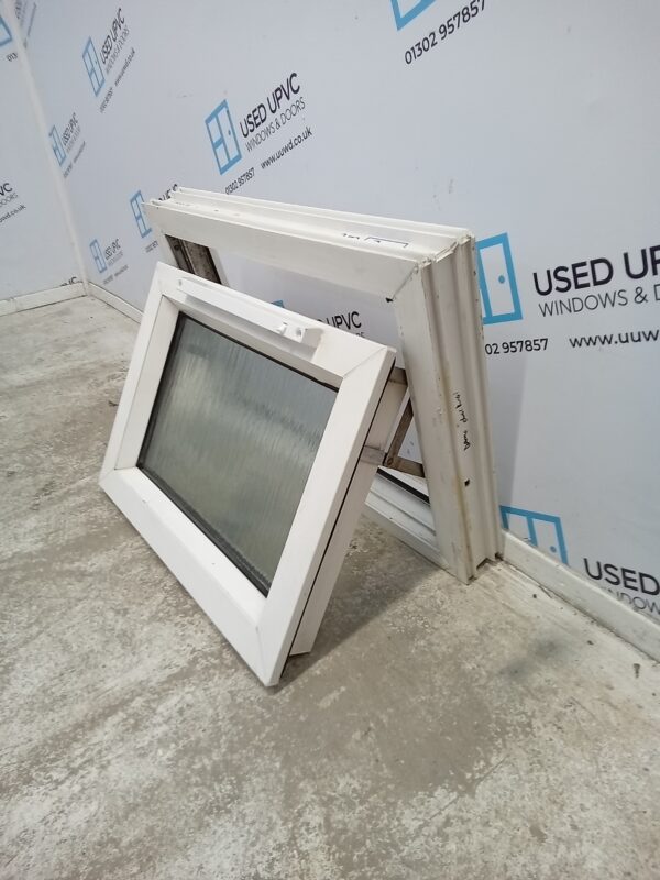 Used White Upvc Window 600mm x 440mm W0394 - Image 3