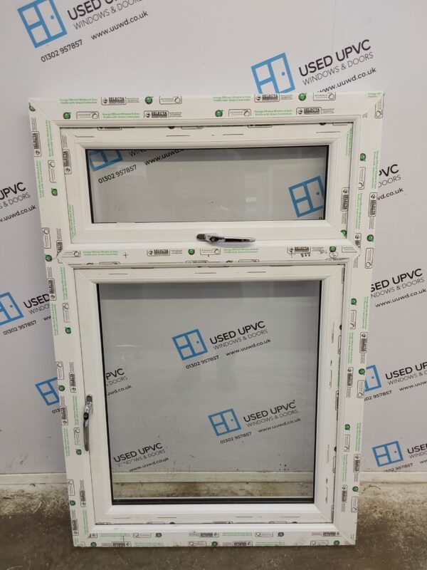 Brand New White Upvc Window 885mm x 1330mm C7049 - Image 2