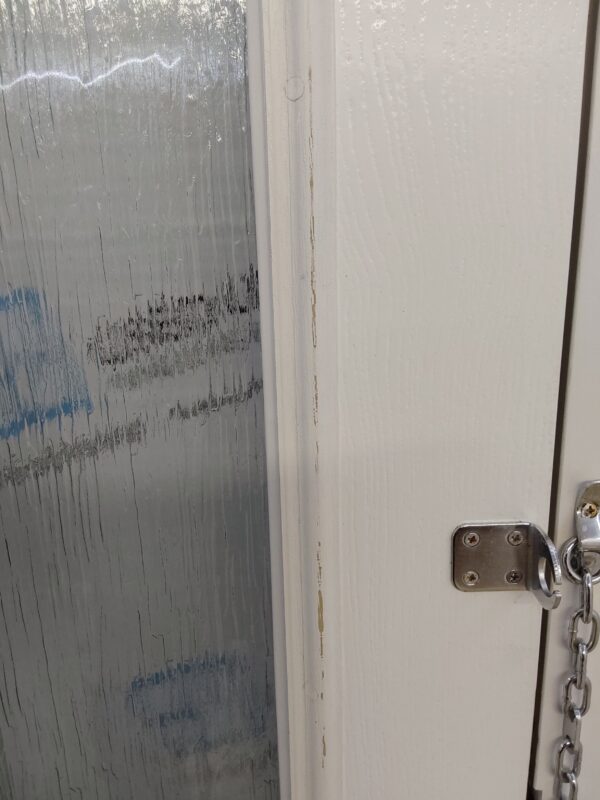 Used White Composite Front Door 920mm x 2060mm 0619 - Image 8