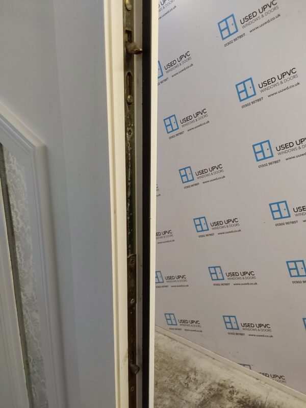 Used White Upvc Back Door 930mm x 2035mm C3D024 - Image 4