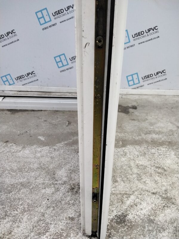 Used White Upvc Back Door 930mm x 2035mm (Reduce To 910mm) 0303 - Image 6