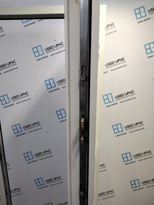 Used White Upvc Front Door 920mm x 2150mm (Reduce To 900mm) 0372 - Image 4
