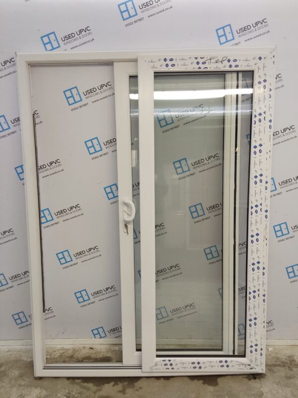 Brand New Ex-display White Upvc Sliding Patio Doors 1525mm x 2060mm EA6 - Image 3