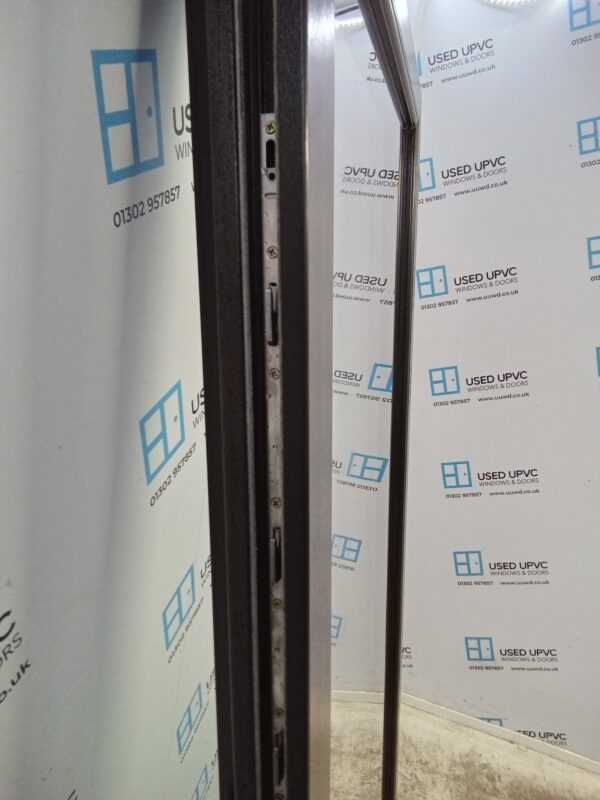Used Black Upvc Sliding Patio Doors 2000mm x 2015mm EA8 - Image 5