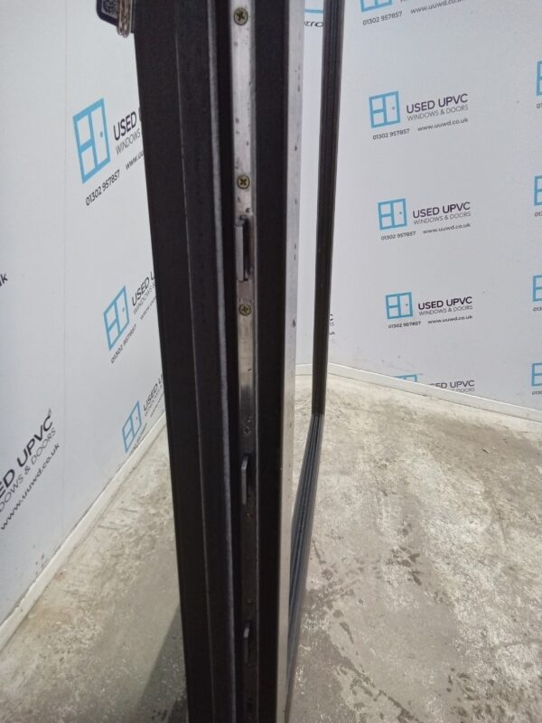 Used Black Upvc Sliding Patio Doors 2000mm x 2015mm EA8 - Image 7