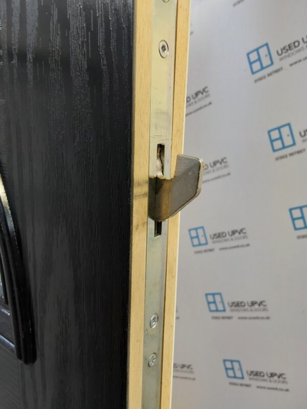 Used Black Composite Front Door 890mm x 2005mm 0706 - Image 7