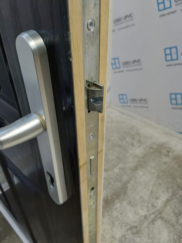 Used Black Composite Front Door 890mm x 2005mm 0706 - Image 8