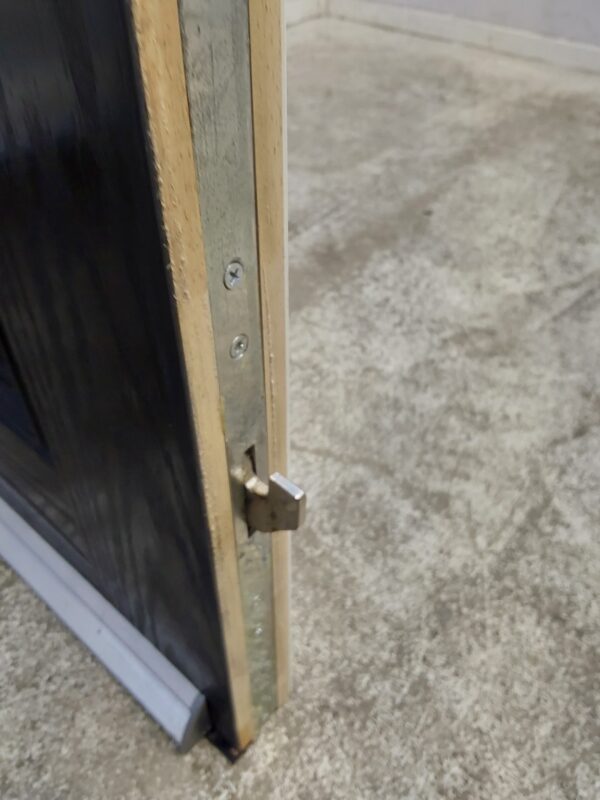 Used Black Composite Front Door 890mm x 2005mm 0706 - Image 9