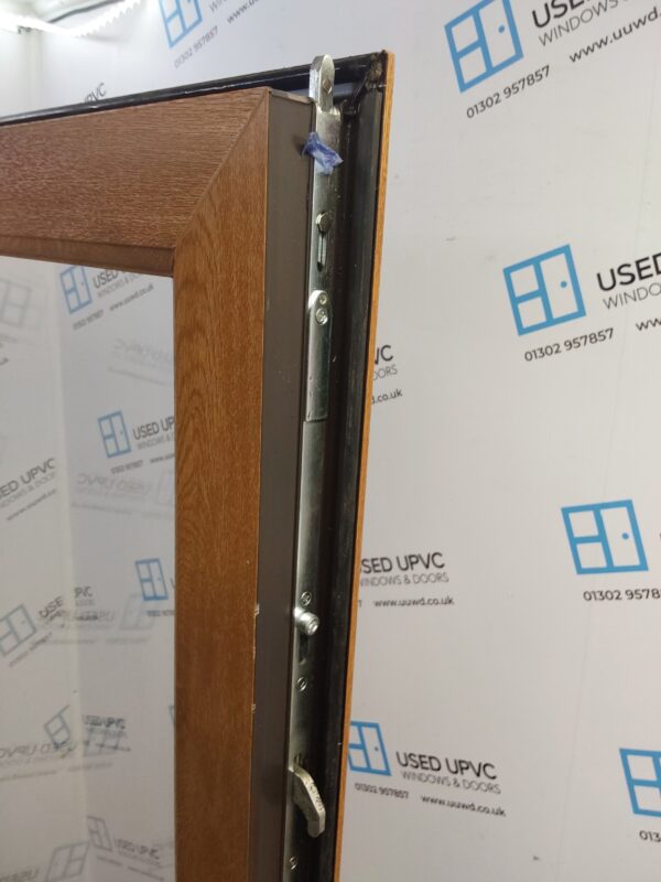 Used Oak Upvc French Doors 1770mm x 2110mm EA2 - Image 8