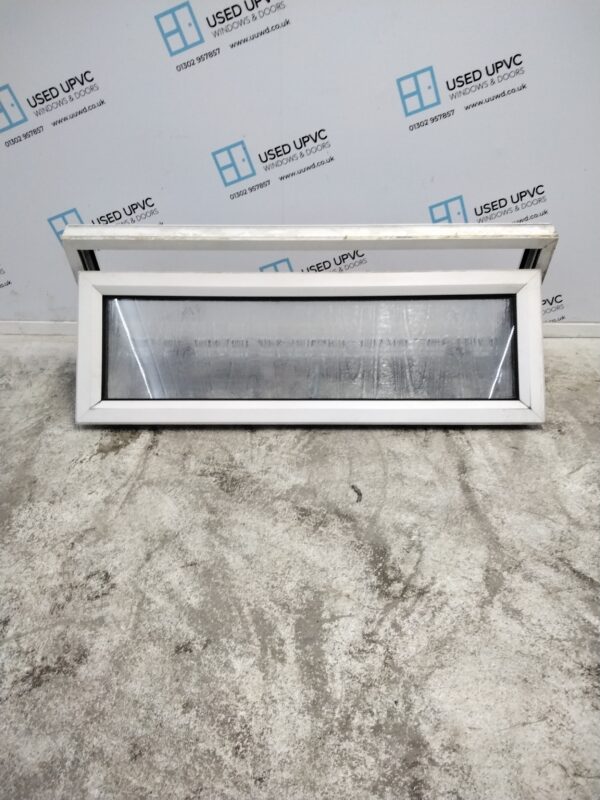 Used White Upvc Window 1160mm x 415mm W0140 - Image 3