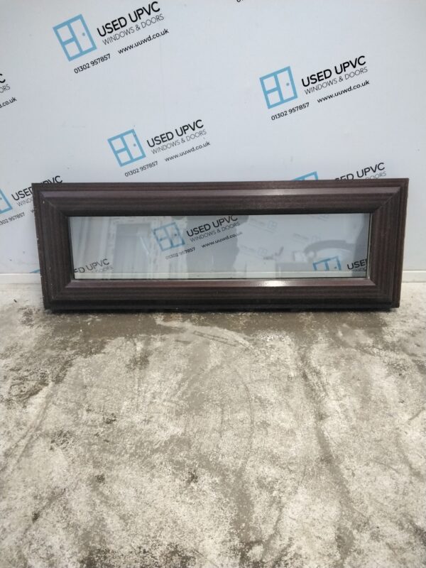 Used Woodgrain Upvc Window 1185mm x 420mm C2B066