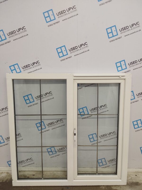 Used White Upvc Window 1190mm x 1165mm LW0110 - Image 2