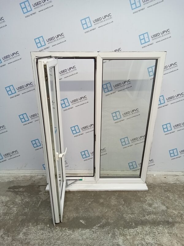 Used White Upvc Window 1075mm x 1355mm C5001 - Image 2