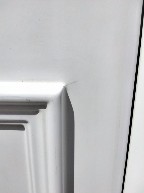 Used White Upvc Front Door 935mm x 2100mm (reduce to 920mm) C10D60 - Image 4