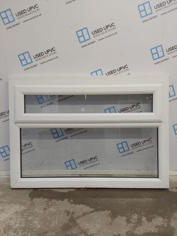 Used White Upvc Window 1250mm x 890mm (reduce to 865mm) C5006