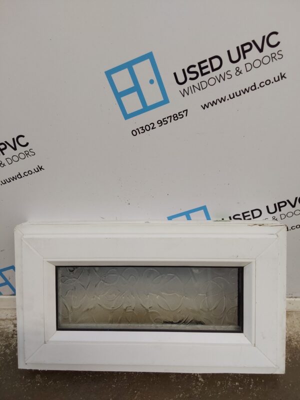 Used White Upvc Window 565mm x 315mm W0423