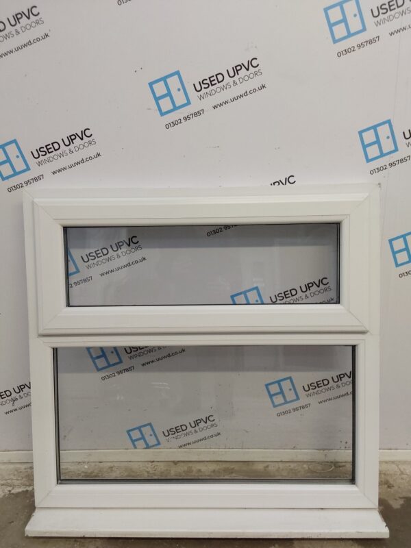 Used White Upvc Window 990mm x 955mm LW0131