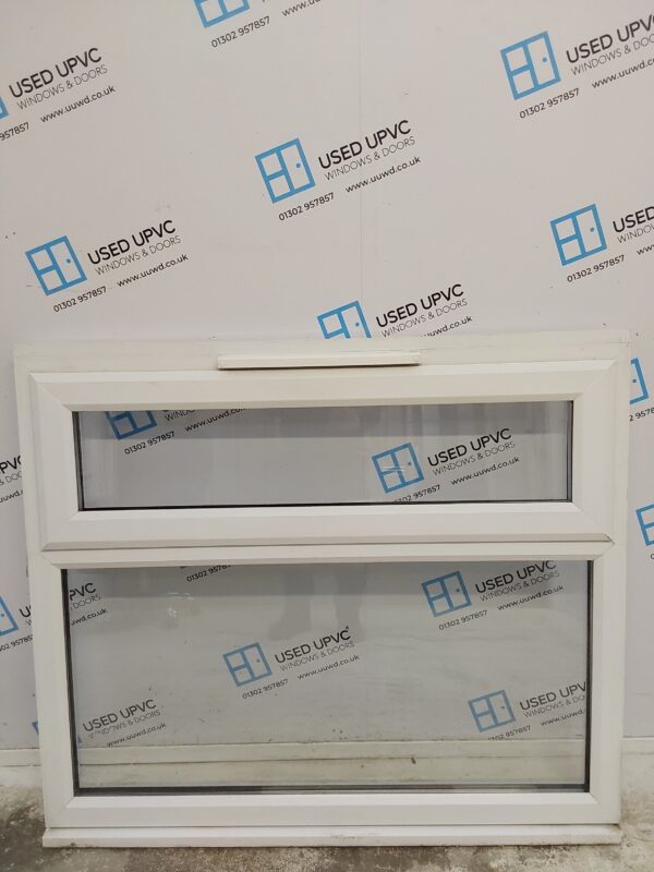 Used White Upvc Window 1210mm x 1050mm (reduce to 1025mm) LW0082