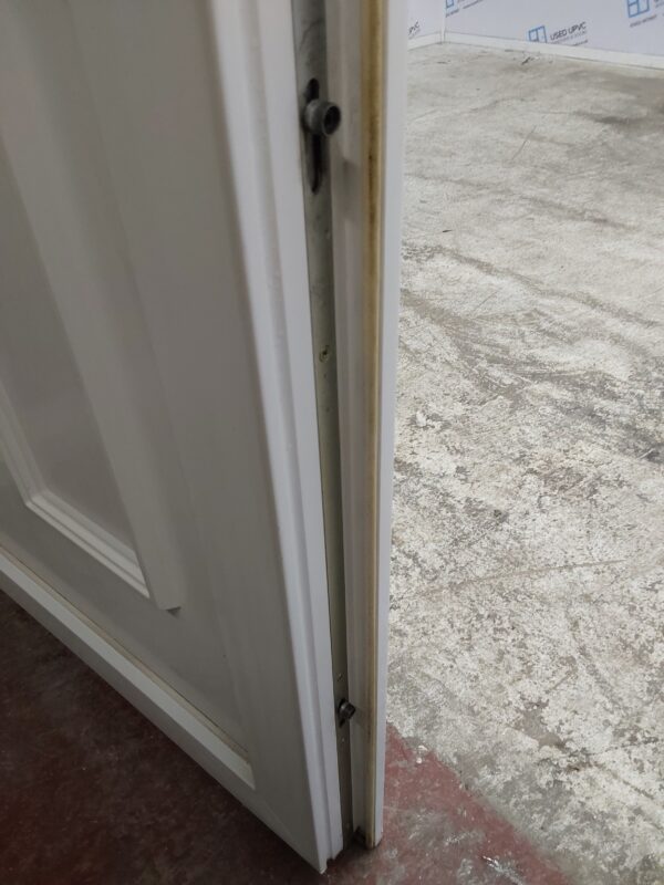 Used White Upvc Front Door And Side Panels With Toplight 1370mm x 2435mm DS007 - Image 7