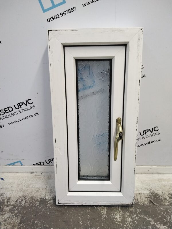 Used White Upvc Window 330mm x 695mm C2B102 - Image 2