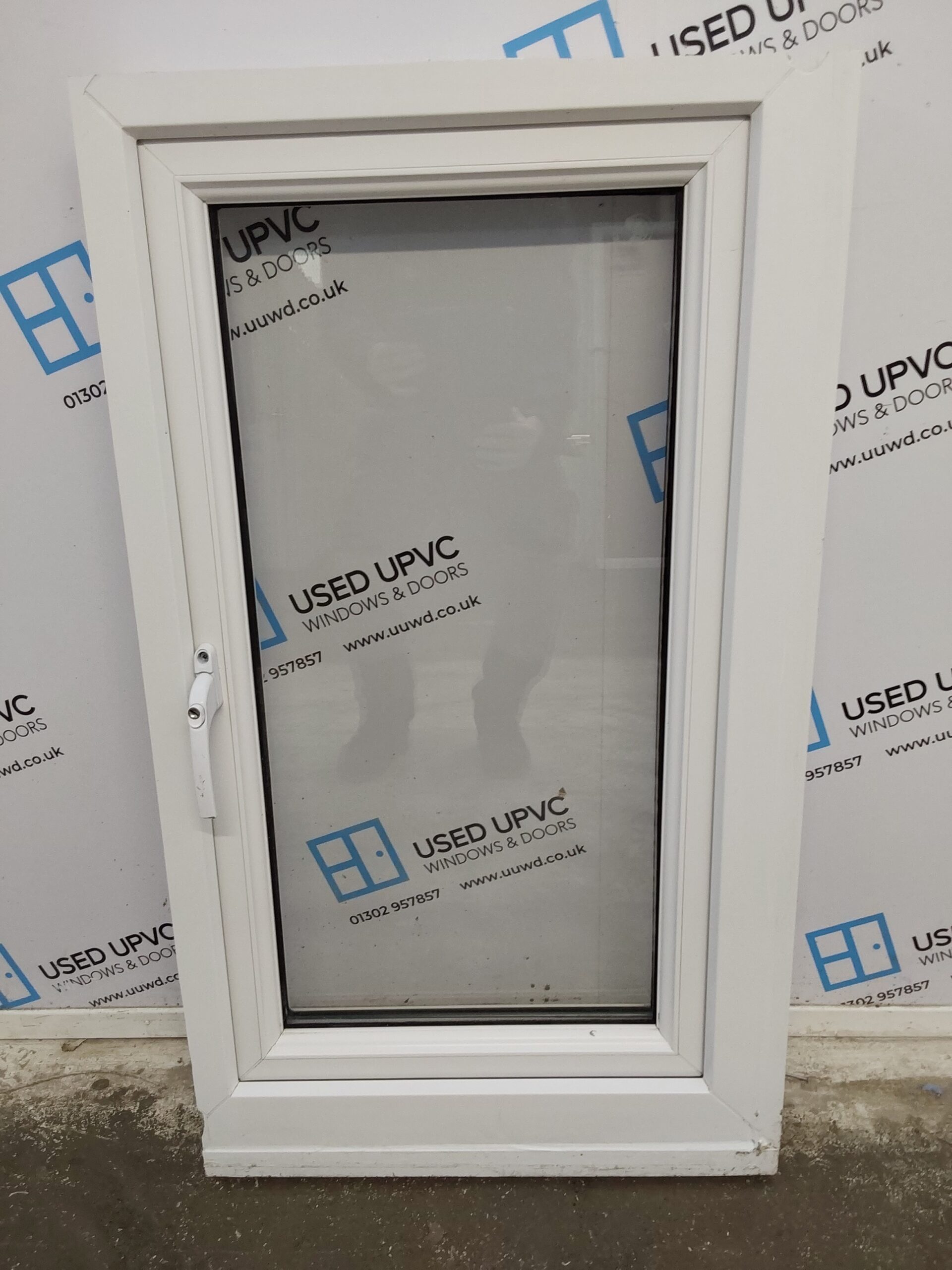 Used White Upvc Window 615mm x 1055mm C2B073 | Used UPVC Windows & Doors