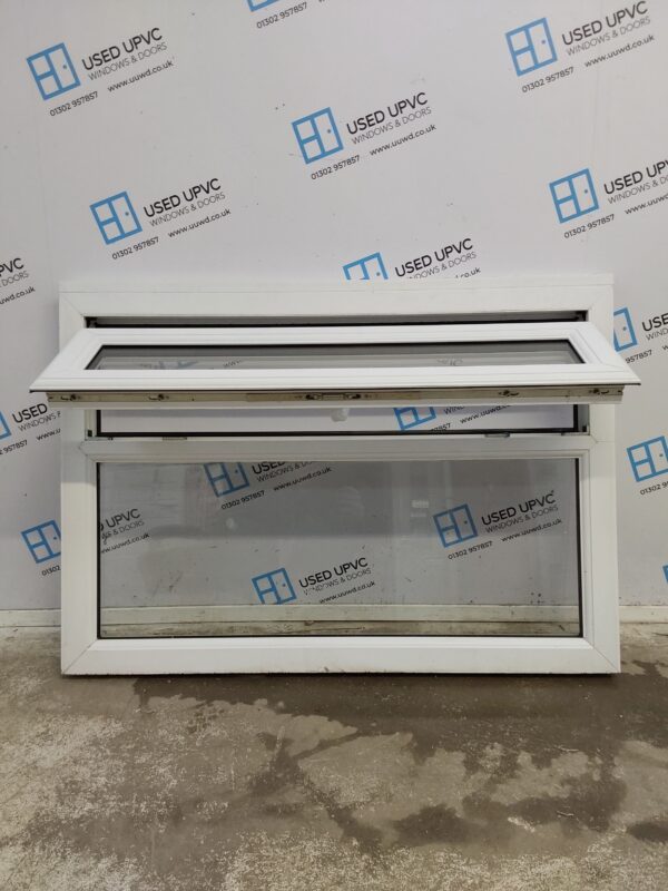 Used White Upvc Window 1250mm x 890mm (reduce to 865mm) C5006 - Image 3