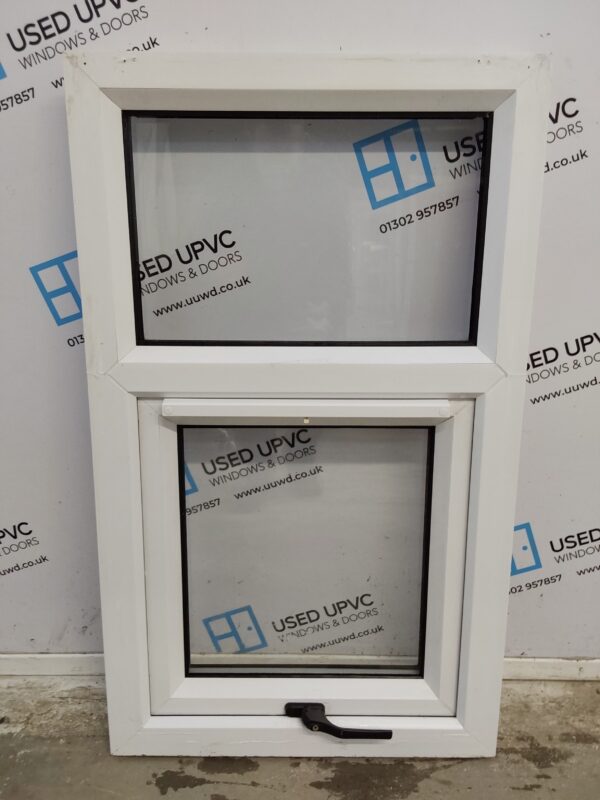 Used White Upvc Window 600mm x 1010mm W0322 - Image 2