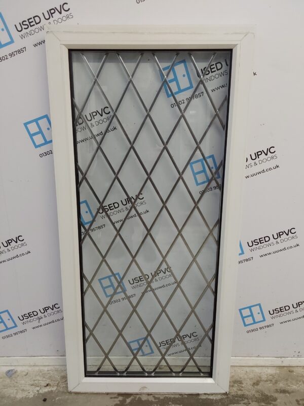 Used White Upvc Window 640mm x 1340mm W0087 - Image 2
