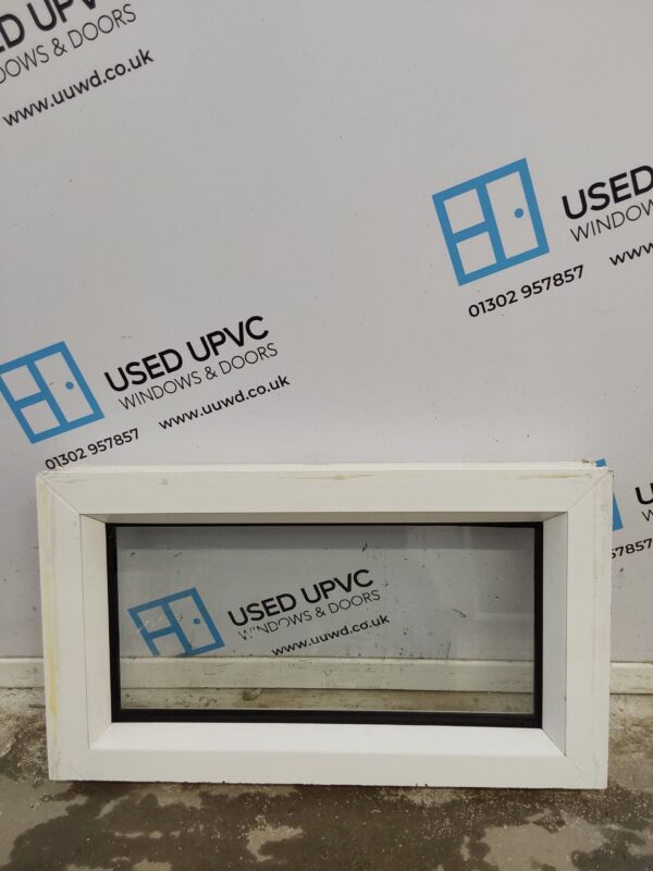 Used White Upvc Window 590mm x 335mm W0378 - Image 2