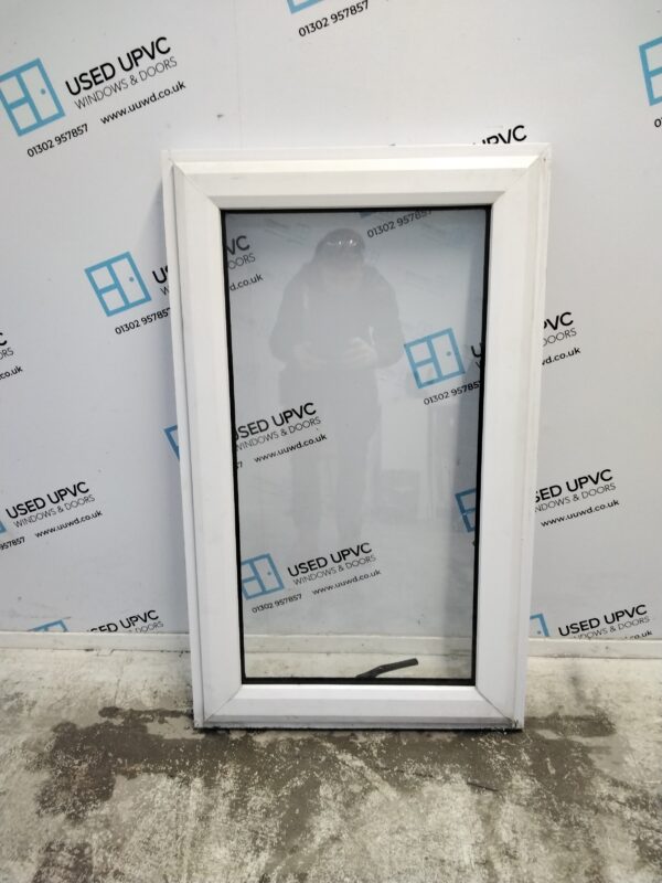 Used White Upvc Window 625mm x 1040mm C2B056