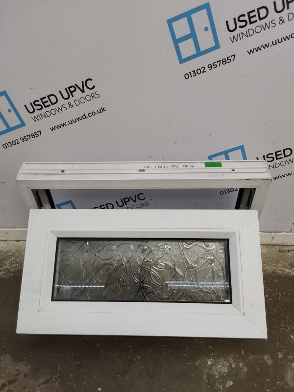 Used White Upvc Window 565mm x 315mm W0423 - Image 3