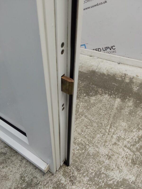 Used White Upvc Back Door 840mm x 2075mm 0683 - Image 6