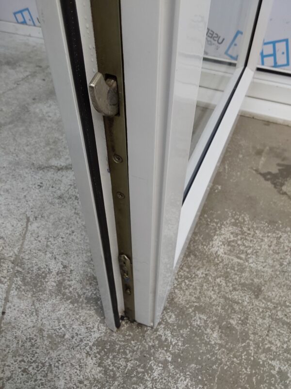 Used White Upvc French Doors 1695mm x 2200mm EA2 - Image 6