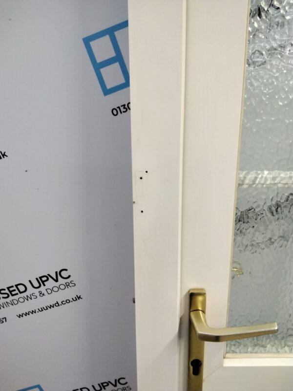 Used White Upvc Back Door 895mm x 2045mm 0149 - Image 6