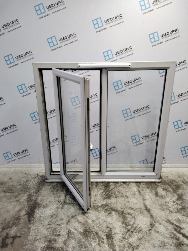 Used White Upvc Window 1200mm x 1200mm LW0121 - Image 2