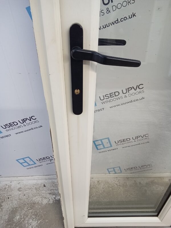 Used Cream Upvc Bi-folding Doors 1760mm x 2010mm EA2 - Image 12
