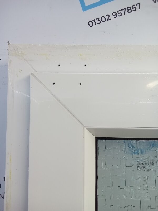 Used White Upvc Back Door 925mm x 2065mm 0123 - Image 7