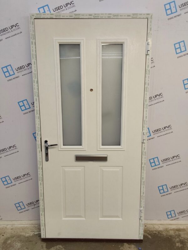 Brand New White Composite Front Door 1000mm x 2095mm ND79 - Image 2