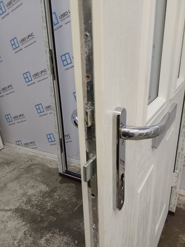 Brand New White Composite Front Door 1000mm x 2095mm ND79 - Image 5