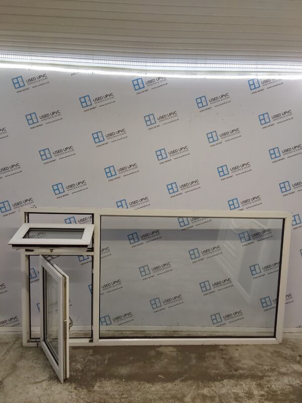 Used White Upvc Window 2245mm x 1190mm LW0051 - Image 2