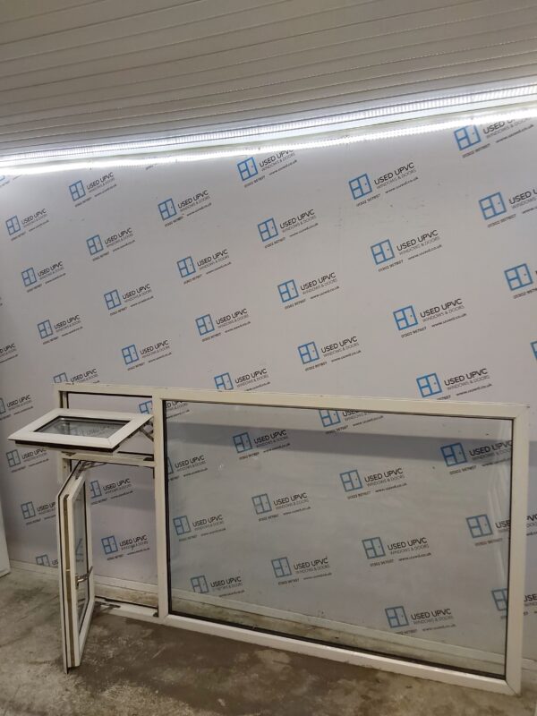 Used White Upvc Window 2245mm x 1190mm LW0051 - Image 3