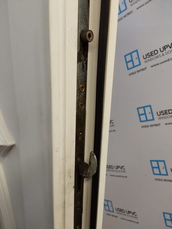 Used White Upvc Back Door 870mm x 2060mm 0683 - Image 5