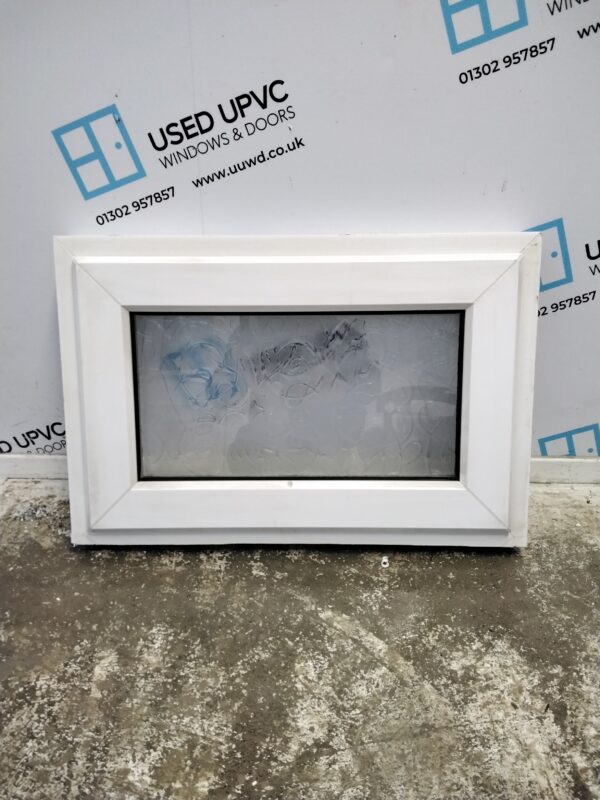 Used White Upvc Window 625mm x 415mm W0495