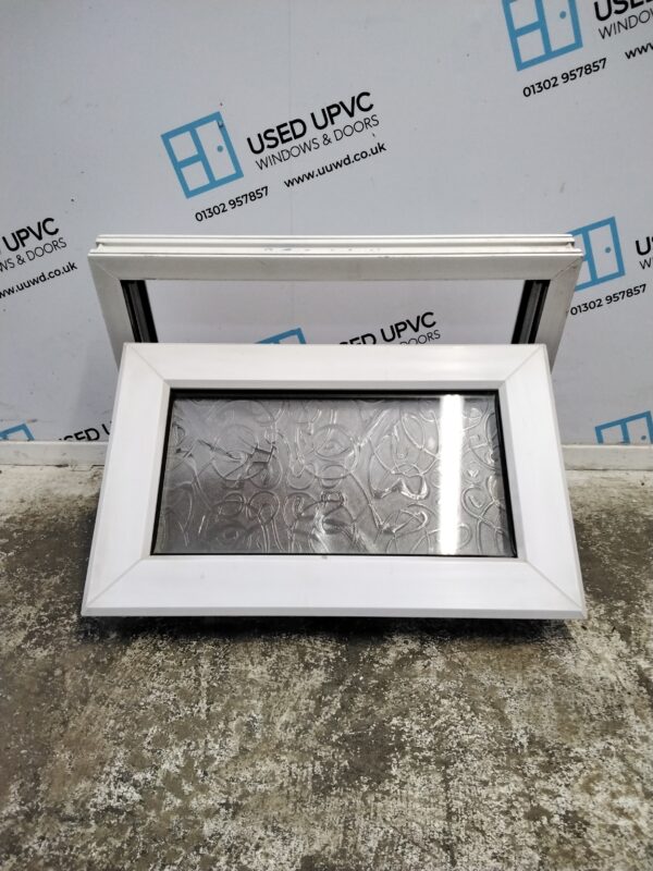 Used White Upvc Window 625mm x 415mm W0495 - Image 3