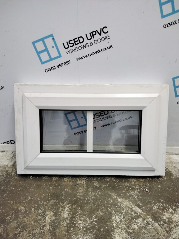 Used White Upvc Window 630mm x 385mm W0496
