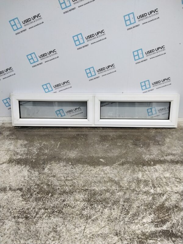 Used White Upvc Window 1805mm x 365mm ALR003
